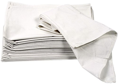 Creativ Company cotton tea towel white 50x70 cm 5 pack kitchen-2