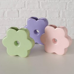 Boltze Home Vaas bloem 13,5x3,5x12cm