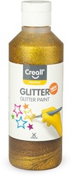 Creall glitter paint gold - 250ml creative paint for kids