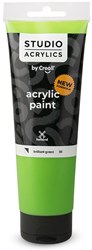 Creall acrylic paint green 250ml - craft paint for kids and adults