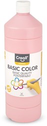 Creall poster paint pink 1 litre - school paint for kids and adults