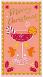 Duni napkins Christmas cocktail 33x40cm paper table decoration