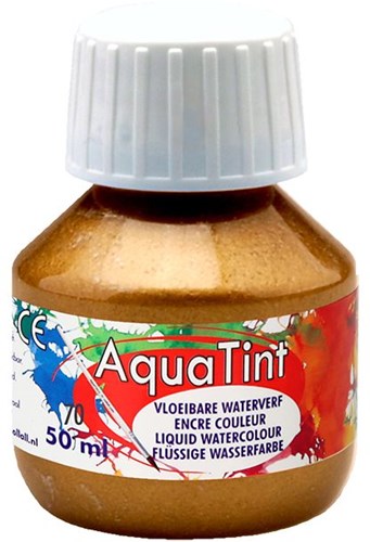 Collall watercolour gold - AquaTint 50ml creative paint-2