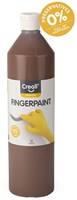 Creall finger paint brown preservative-free 750ml kids paint-2