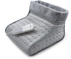 Inventum electric foot warmer grey with fast heating and 3 settings
