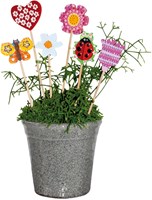 Eduplay flower sticks set of 12 wooden decoration for kids-3