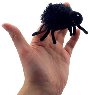 The Puppet Company finger puppet spider - plush toy doll-2
