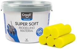 Creall modeling clay yellow - super soft clay 1750g bucket