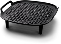 Philips Airfryer grill accessory XXL - grill plate and skewers - black-3
