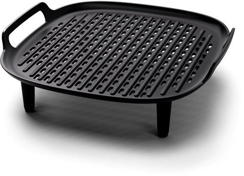Philips Airfryer grill accessory XXL - grill plate and skewers - black-3