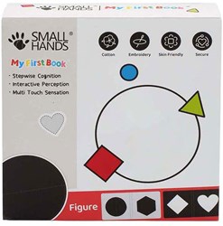 Lobbes baby book shapes fabric book for babies 0-12 months