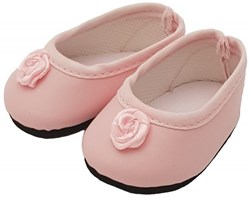 Paola Reina Doll Shoes pink with rose, soy tu
