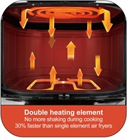 Daily Home hot air fryer 6 liter digital display PFAS-free black-3