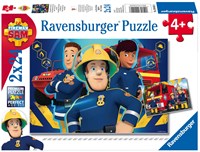 Ravensburger puzzle Fireman Sam kids puzzle 2x24 pieces cardboard