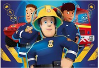 Ravensburger puzzle Fireman Sam kids puzzle 2x24 pieces cardboard-2