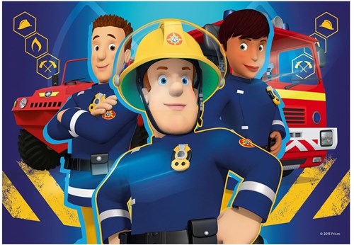 Ravensburger puzzle Fireman Sam kids puzzle 2x24 pieces cardboard-2