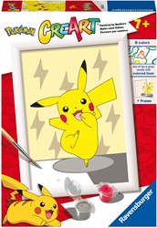 CreArt Schilderen op Nummer - Pikachu Pose