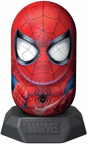 Ravensburger 3D Puzzle Marvel Spider-Man Hylkies Collectible Capsule 54 Pieces-2