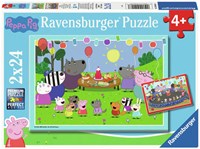 Ravensburger Peppa Pig jigsaw puzzle 2x24 pieces - kids cardboard puzzle