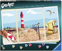 CreArt Schilderen op Nummer - Beside The Seaside