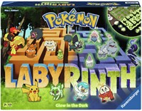 Ravensburger Pokemon Glow in the Dark maze board game adventure