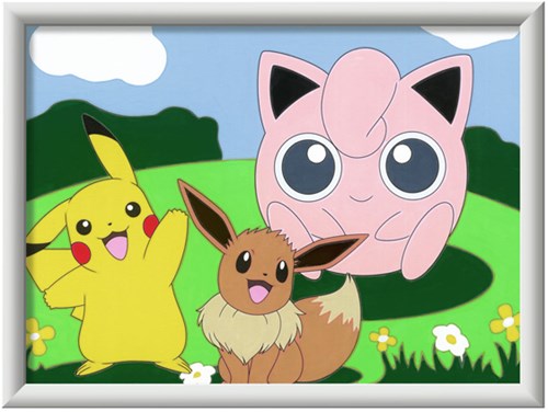 Ravensburger paint by numbers - Pokemon Classics painting set-2