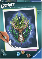 CreArt Schilderen op Nummer - Pixie Cold: Mystic Deer