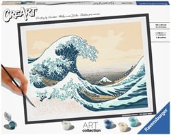 CreArt Schilderen op Nummer - Hoksusai: The Great Wave