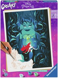 CreArt Schilderen op Nummer - Ariel en Ursula