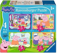 Ravensburger Peppa Pig puzzle - Kids game - Cardboard jigsaw 24 pieces