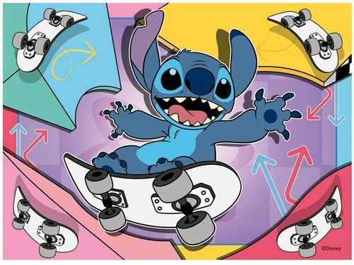 Ravensburger puzzle Disney Stitch 4in1 jigsaw cardboard kids puzzle-3