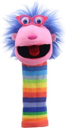 The Puppet Company hand puppet Eco Sockettes Gloria - recycled plush
