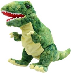 The Puppet Company dinosaur hand puppet T-Rex plush toy 35cm