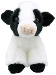 The Puppet Company plush cow soft toy - mini toy cow