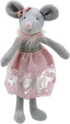 The Puppet Company plush mouse - dancer soft toy in skirt