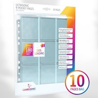 Gamegenic card sleeve 9-pocket toploading card protection pack of 10-2