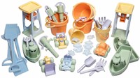 Dantoy Pastel Zandspeelset, 45dlg.
