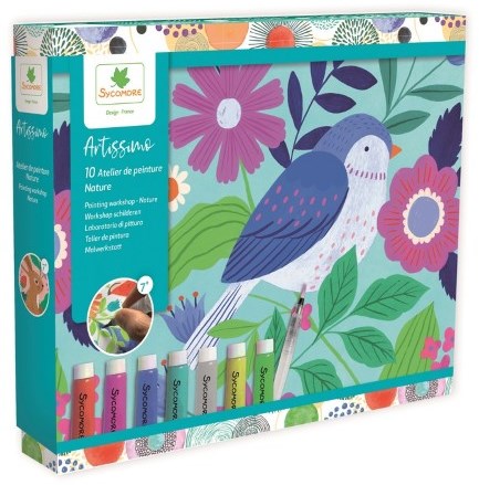 Sycomore creative gouache set - painting nature - educational toy