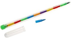 Color Pencil Rainbow - Mechanical pencil with refillable colors for kids