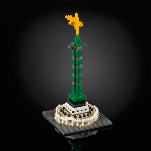 Brixies building set Colonne de Juillet Paris - nano bricks - 440 pieces-3