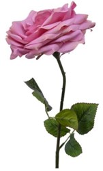 Decoris artificial rose decorative polyester 53cm flower