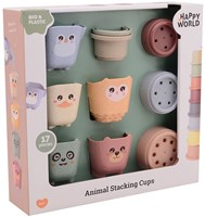 Happy World Happy world bio plastic stacking buckets 22287-3