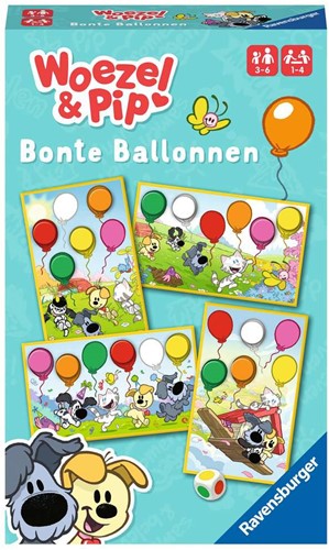 Ravensburger Woezel en Pip Bonte ballonnen AANBIEDING