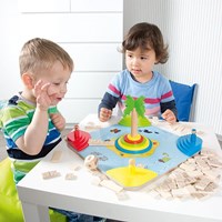 Beleduc wooden game Tropicano - strategic pirate adventure for kids