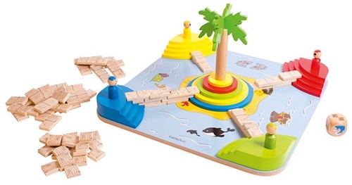 Beleduc wooden game Tropicano - strategic pirate adventure for kids-2