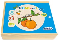 Beleduc educational toy DOMInext XL Fruits & Vegetables cardboard