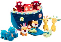 Lilliputiens - Noah's Ark toddler toy with animals and carry handle