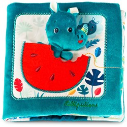 Lilliputiens soft book Papa, where are you? with finger puppet Marius