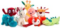 Lilliputiens cuddly toy Alice the fox mini figure toy orange-2