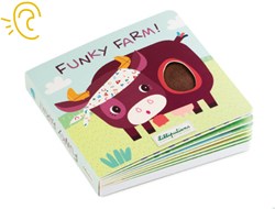 Lilliputiens touch and sound farm book - educational baby toy